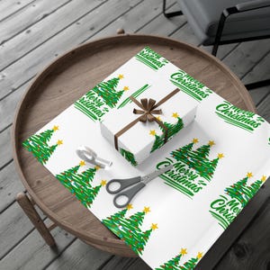 Wesołych Świąt Bożego Narodzenia Papier do pakowania prezentów, Papier do pakowania na święta, Dekoracje świąteczne, Opakowania na prezenty, Ekologiczne opakowania, Papier sezonowy