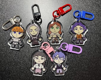 Fear & Hunger / Termina Acrylic Charm | 1.5 Inch Funger Keychain