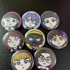 Fear and Hunger Termina Pin-back Buttons
