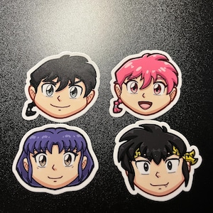 CLEARANCE - Ranma 1/2 Stickers