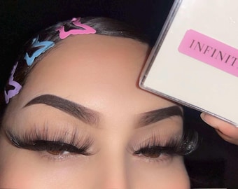 Infinite - Extra Long Wispy Luxury Strip Lashes, Faux Mink, Lightweight, Reusable Lashes