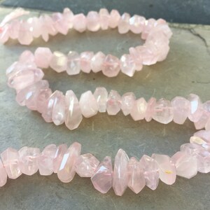 Large Rose Quartz Nugget Beads, 11 to 15mm, 16 Inch Strand - Etsy