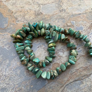 Turquoise Nugget Beads, 6 to 10 mm, 16 inch strand