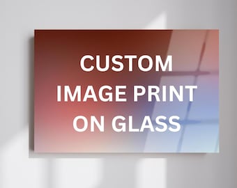 Custom Tempered Glass Wall Art: Vivid Print, Modern Decor