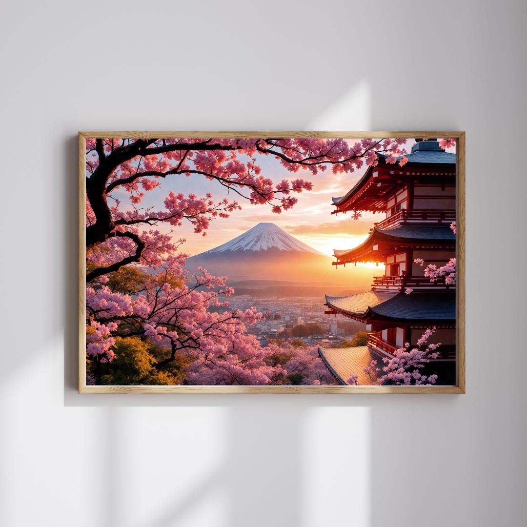 Mt Fuji Frame - Etsy