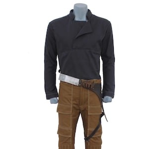 Jedi Survivor Cal Kestis Inspired Pant & Shirt with Leather Belt.