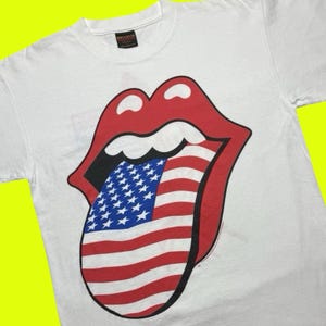 VTG 90s Rolling Stones 1994 Voodoo Lounge Tour T-Shirt Brockum USA Large
