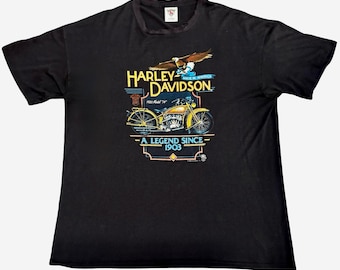 Vintage 1980's Dated 1986 Harley Davidson X James Dean MC