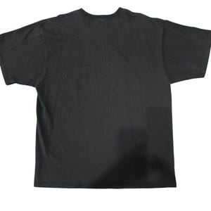 Nike Air Graphic T-Shirt Mens XL Black Short Sleeve Swoosh Heavyweight Cotton image 2