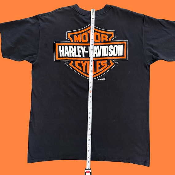 Vintage 90s Harley Davidson Looney Tunes Bugs & Taz Shirt L Single