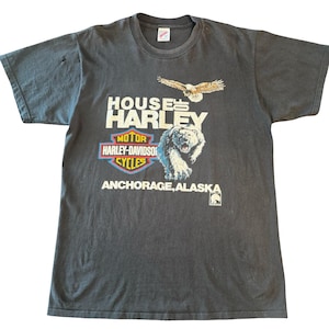 Harley davidson alaska tshirt - Etsy 日本