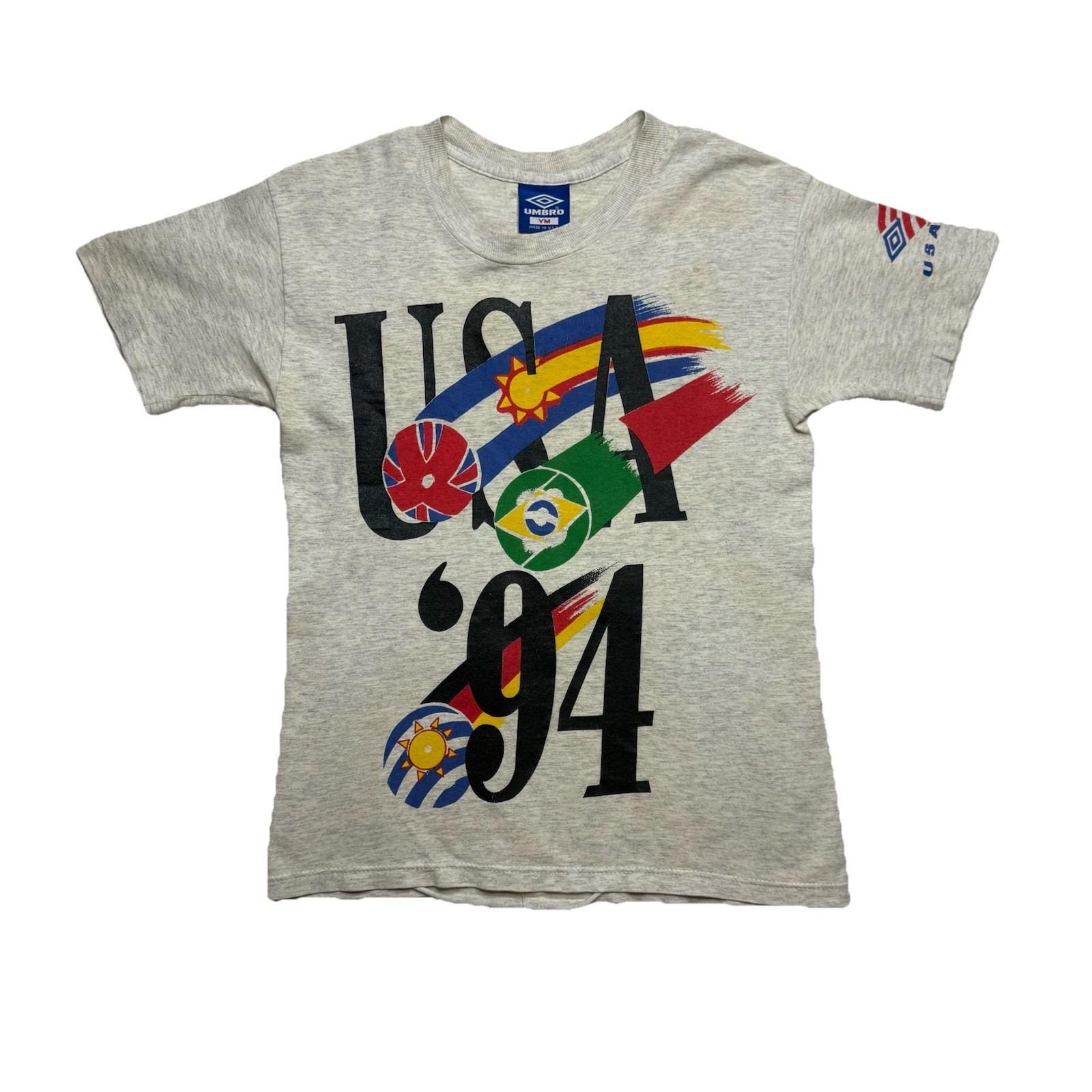 World Cup USA 94 サッカーTシャツ Lサイズ Vintage World Soccer World Cup USA 94 T Shirt Single Stitch