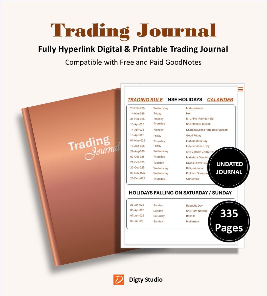 Trading Journal, Trade Planner