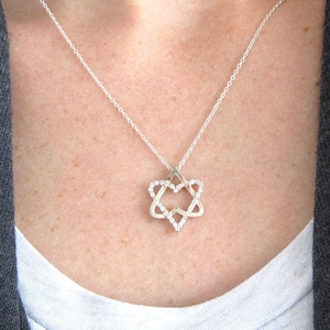 Magen David Necklace, Star Of David Necklace, Jewish Jewelry, 14k Gold Magen David Pendant, Bat Mitzvah Gift, Judaica Gift