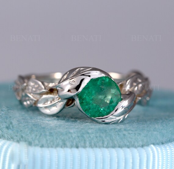 Genuine emerald engagement rings clearance
