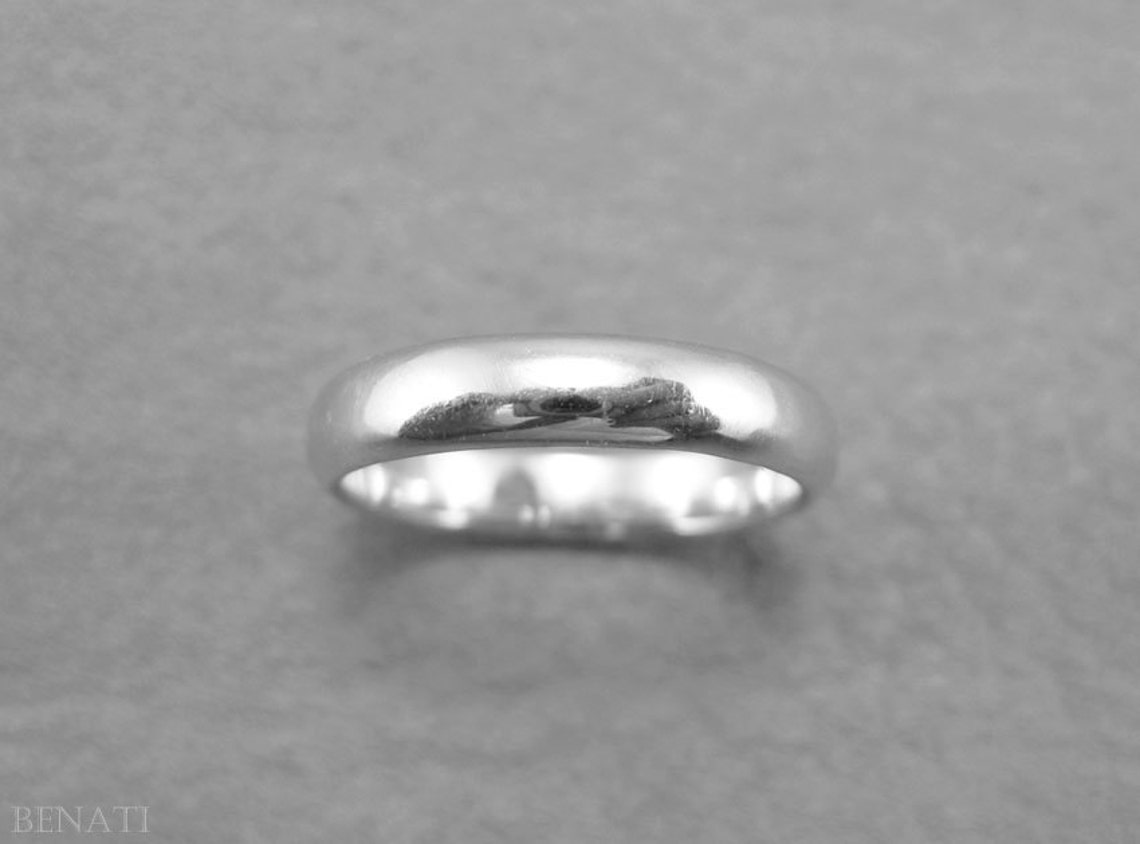 Gold Wedding Band Simple Wedding Ring Classic Wedding Ring Etsy