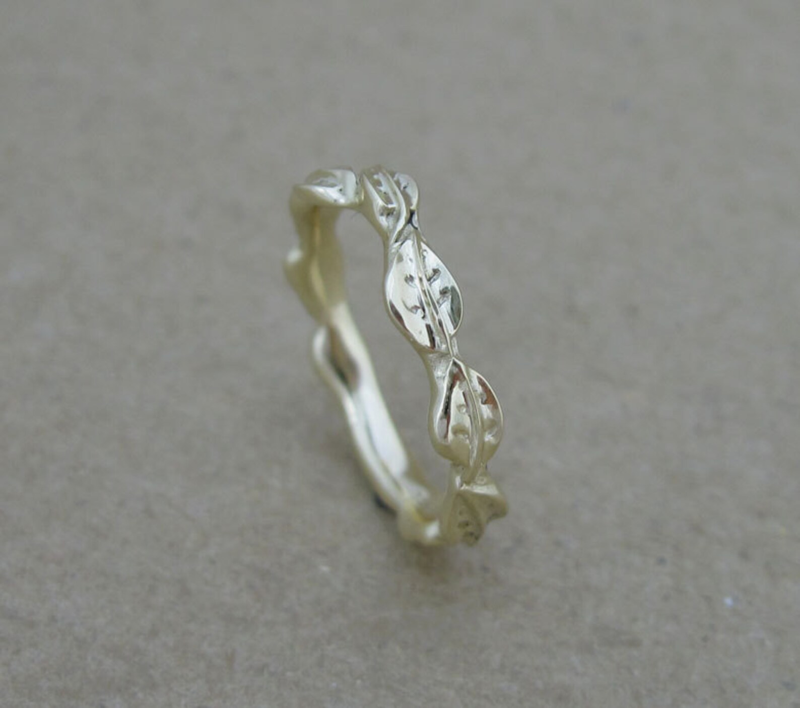 Wedding Leaf Ring Leaf Wedding Ring Gold Leaf Wedding Ring Etsy