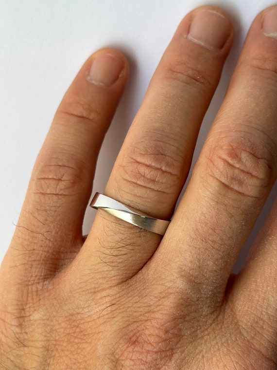 Stroili Anelli Anello Nuziale In Rame Da 4,5 Mm Design Mobius