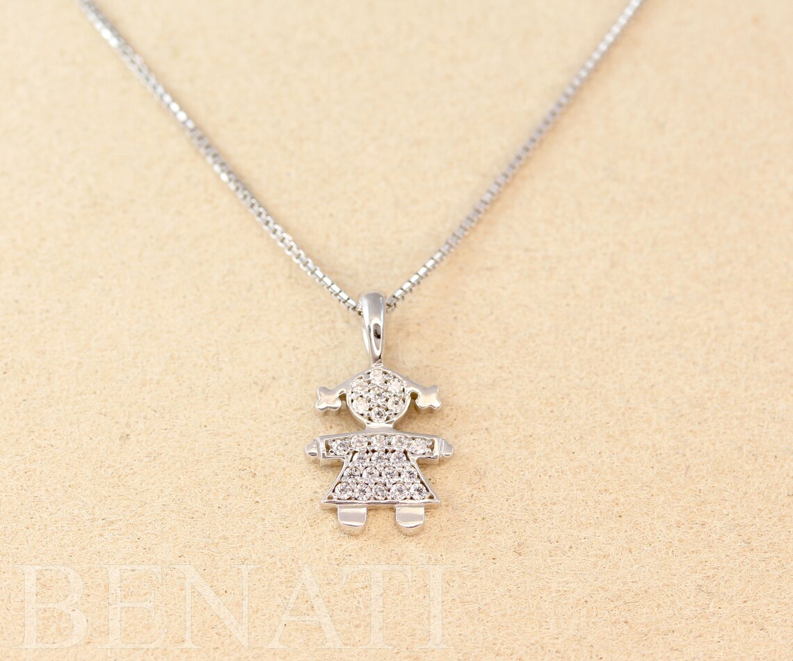 Baby girl gold pendant Clearance