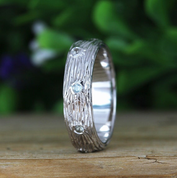 Nature inspired hotsell mens wedding bands