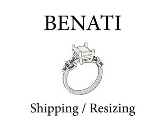 Benati Custom Shipping / Resizing / Rush Order