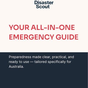 45-Page All-in-One Emergency Preparedness Guide | Australia | 72-Hour Kit, Hazard Plans, Templates | Instant Download