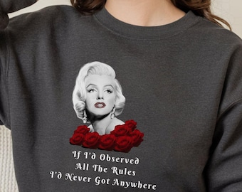 Marilyn Monroe Graphic T Shirt,  Gift For Marilyn Monroe Fans, Marilyn Monroe T Shirt, Vintage T shirt, Mothers Day Gift, Pink Girly Tee F