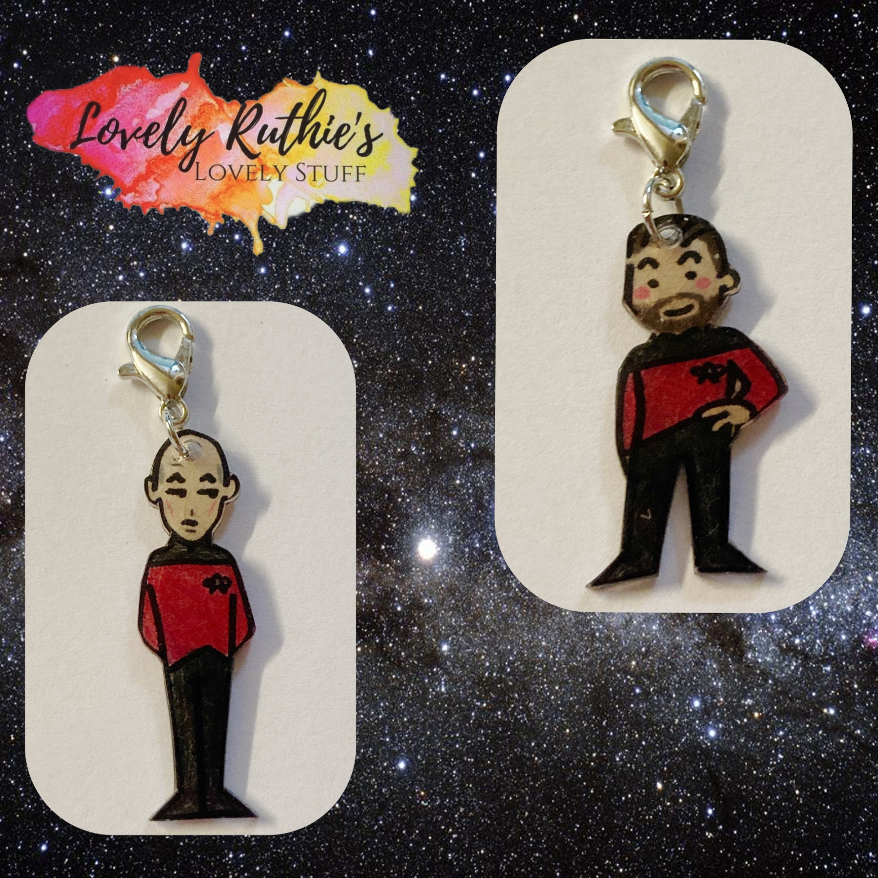 Star trek keychain - Etsy 日本