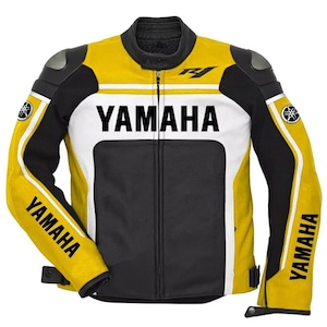 New Yamaha Motorrad Racing Biker Leather Jacket, Yamaha MotoGP leather jacket