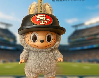 Custom 3D Printed Labubu NFL Team Cap – Choose Your Favorite Team!