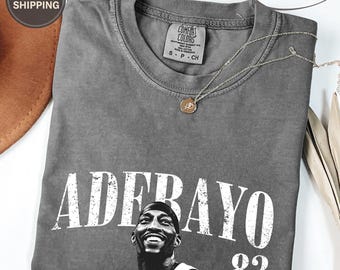 83 Point Shirt Bam Adebayo 83, Basketball Jersey Style Player Name Tee, Game Day Outfit, Athlete Tribute, Everyday Comfort Bam Heat Tee