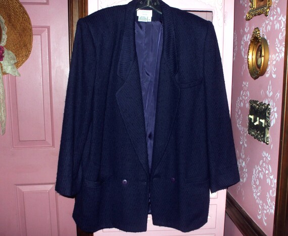 calvin klein navy blue jacket