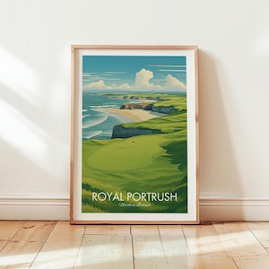 Royal Portrush Golf Course Print: Irish Open Championship (Digital Download)