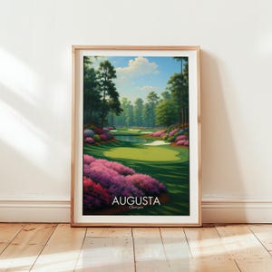 Augusta Golf Course Print: Masters Tournament, Georgia Landscape (Digital Download)