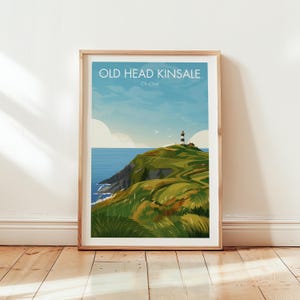 Old Head Kinsale Golf Print: Ireland Coastal Landscape (Digital Download)