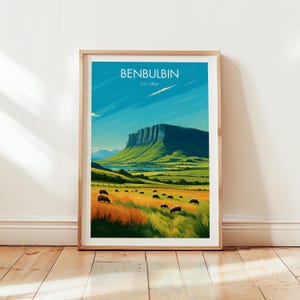 Benbulbin Ireland Print: Sligo Mountain Landscape (Digital Download)