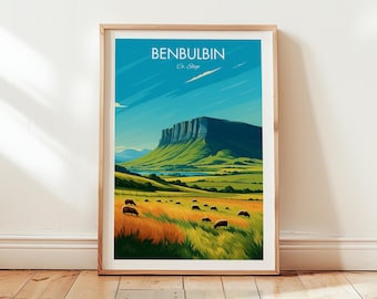 Benbulbin Ireland Print: Sligo Mountain Landscape (Digital Download)