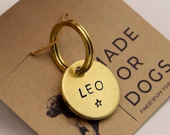 Hundemarke mit Namen S / Id dog tag