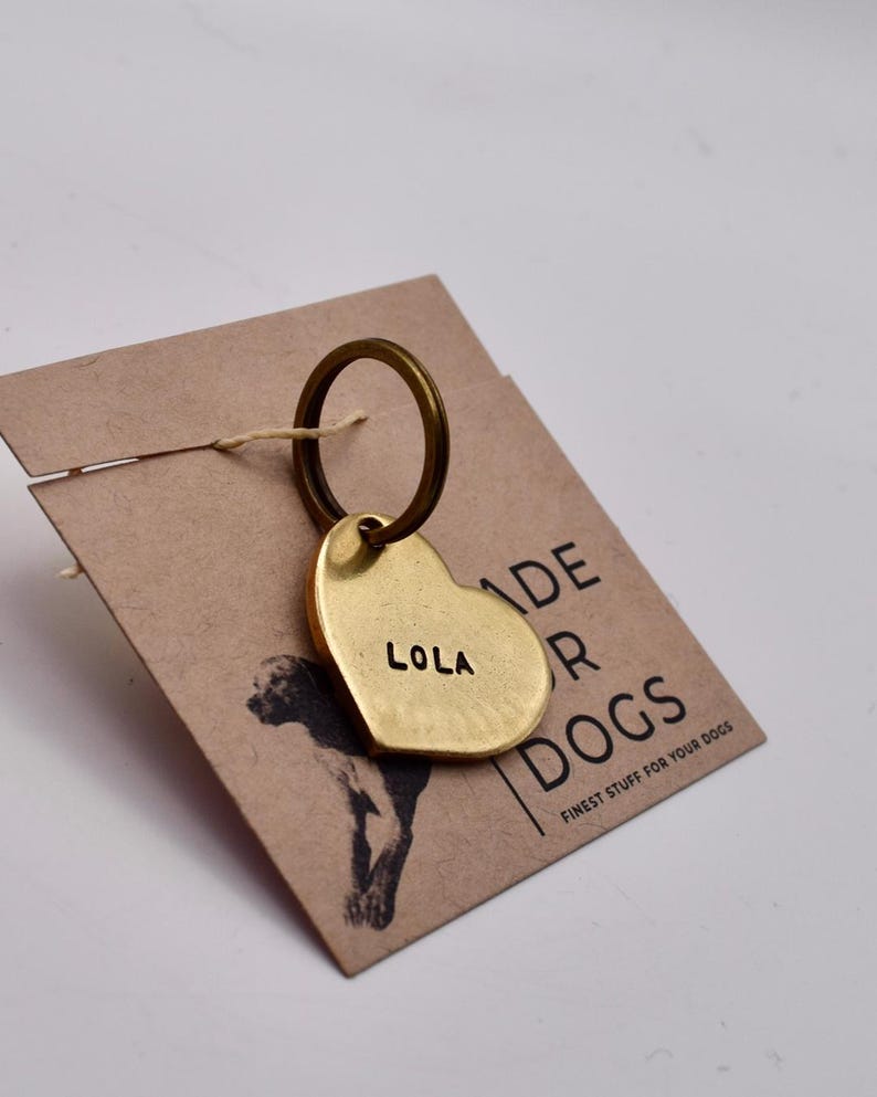 Herz Hundemarke / Mini Heart image 1