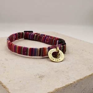 Halsband für Katzen mit Marke