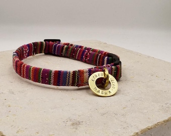Halsband für Katzen mit Marke