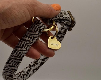 Markenhalsband mit Herz