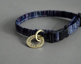 Halsband für Katzen mit Marke
