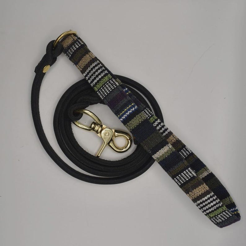 Personalized Woven Dog Collar: Custom ID Tag, Slip-On Style image 3