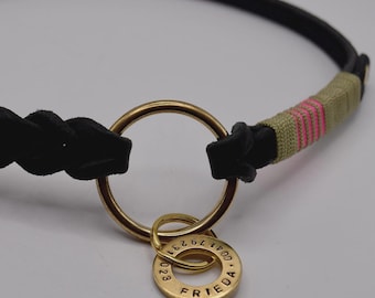 Markenhalsband Easy  mit Hundemarke