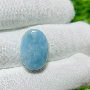 Amazing Aquamarine cabochon, Aquamarine stone, Oval Shape, aquamarine gemstone, 21x15x6mm Gemstone Cabochon for jewelry Loose Gemstone.