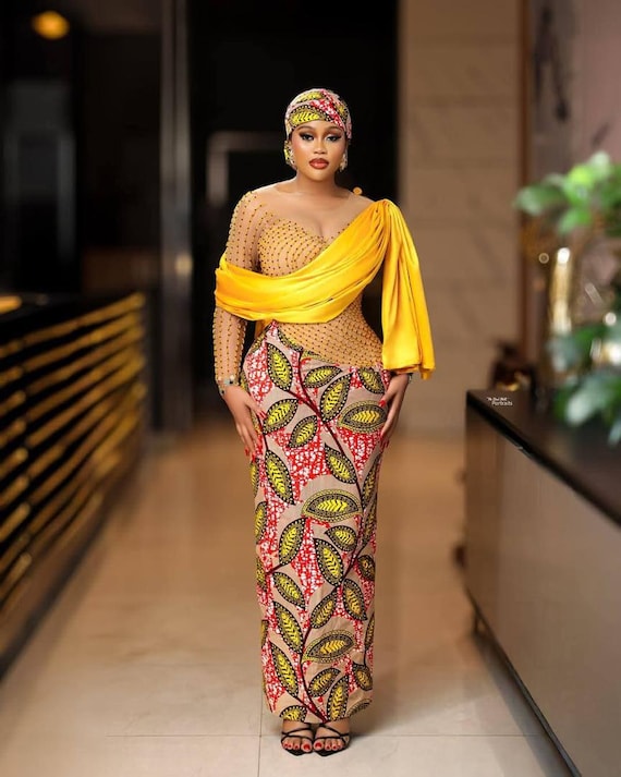 African Ankara Dress, Elegant African Women's Dress, Handmade African  Fashion for Women,event Outfit, Colorful Ankara Wrap Dress,ankara Maxi -  Etsy New Zealand
