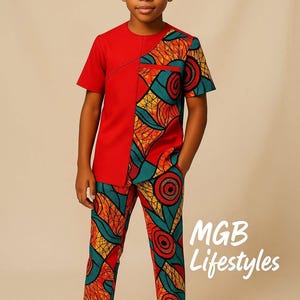 Beautiful kids African Ankara clothing, children&#39;s Ankara dress, children&#39;s birthday outfit, African print kids dress, baby shower gift.