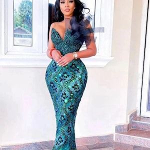 Luxury prom dinner beaded lace bridal dress,beaded corset wedding dress,prom corset reception dress, handmade bridal wedding guest dresses