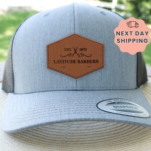 Barber Shop Hat, Unisex Trucker Cap, Hairstylist Gifts, Hairdresser Apparel, Barber Life Cap, Birthday Gift Idea
